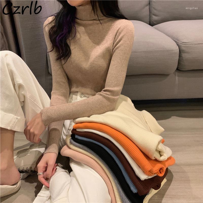 Women's Sweaters Turtleneck Sweater Women Inside Pure Colors Chic Long Sleeve Knitwear Elasticity Basic Leisure Femme Korean Skinny, Black
Women's Sweaters Turtleneck Sweater Women Inside Pure Colors Chic Long Sleeve Knitwear Elasticity Basic Leisure Femme Korean Skinny, Black