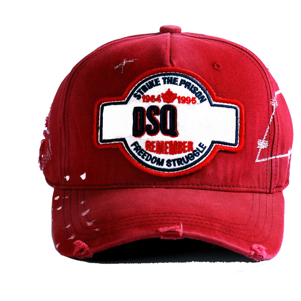 DSQ embroidered duck tongue cap Women's sun hat Fashion cotton men's baseball cap Outdoor sun hat trend
DSQ embroidered duck tongue cap Women's sun hat Fashion cotton men's baseball cap Outdoor sun hat trend