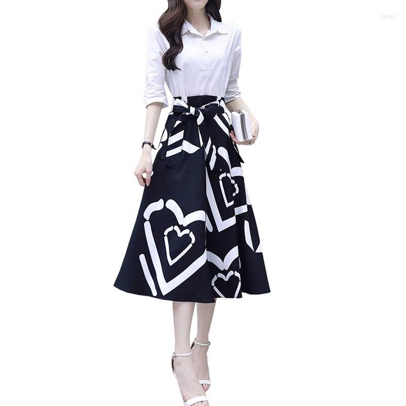 Casual Dresses Women Elegent Office A-line Dress Three Quarter Sleeve Spring Autumn 2023 Fashion Vintage Printing Party Vestidos
Casual Dresses Women Elegent Office A-line Dress Three Quarter Sleeve Spring Autumn 2023 Fashion Vintage Printing Party Vestidos