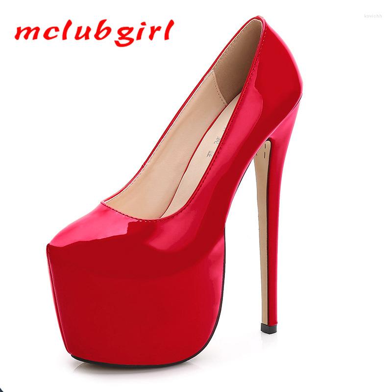 Dress Shoes MCLUBGIRL Women Sexy Platfrom Black Red Nightclub Large Size Super High Heels Waterproof Platform Pumps WZ, Apricot
Dress Shoes MCLUBGIRL Women Sexy Platfrom Black Red Nightclub Large Size Super High Heels Waterproof Platform Pumps WZ, Apricot