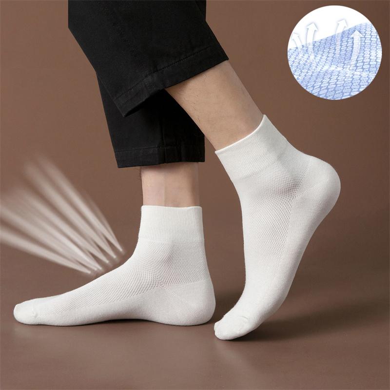 Men's Socks Pairs/Lot Men Mesh Breathable Short High Quality Black White Cotton Sports Absorb Sweat Male Ankle SetMen's
Men's Socks Pairs/Lot Men Mesh Breathable Short High Quality Black White Cotton Sports Absorb Sweat Male Ankle SetMen's