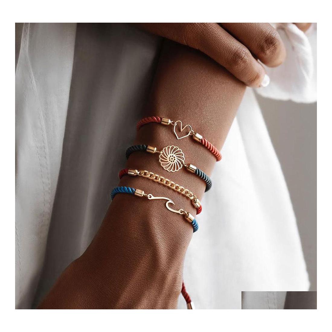 Charm Bracelets Crossborder Personalized Jewelry Suit A Family Of Four Handwoven Rope Transporter Love Red String Bracelet Hand Vipj Dh4Nb
Charm Bracelets Crossborder Personalized Jewelry Suit A Family Of Four Handwoven Rope Transporter Love Red String Bracelet Hand Vipj Dh4Nb