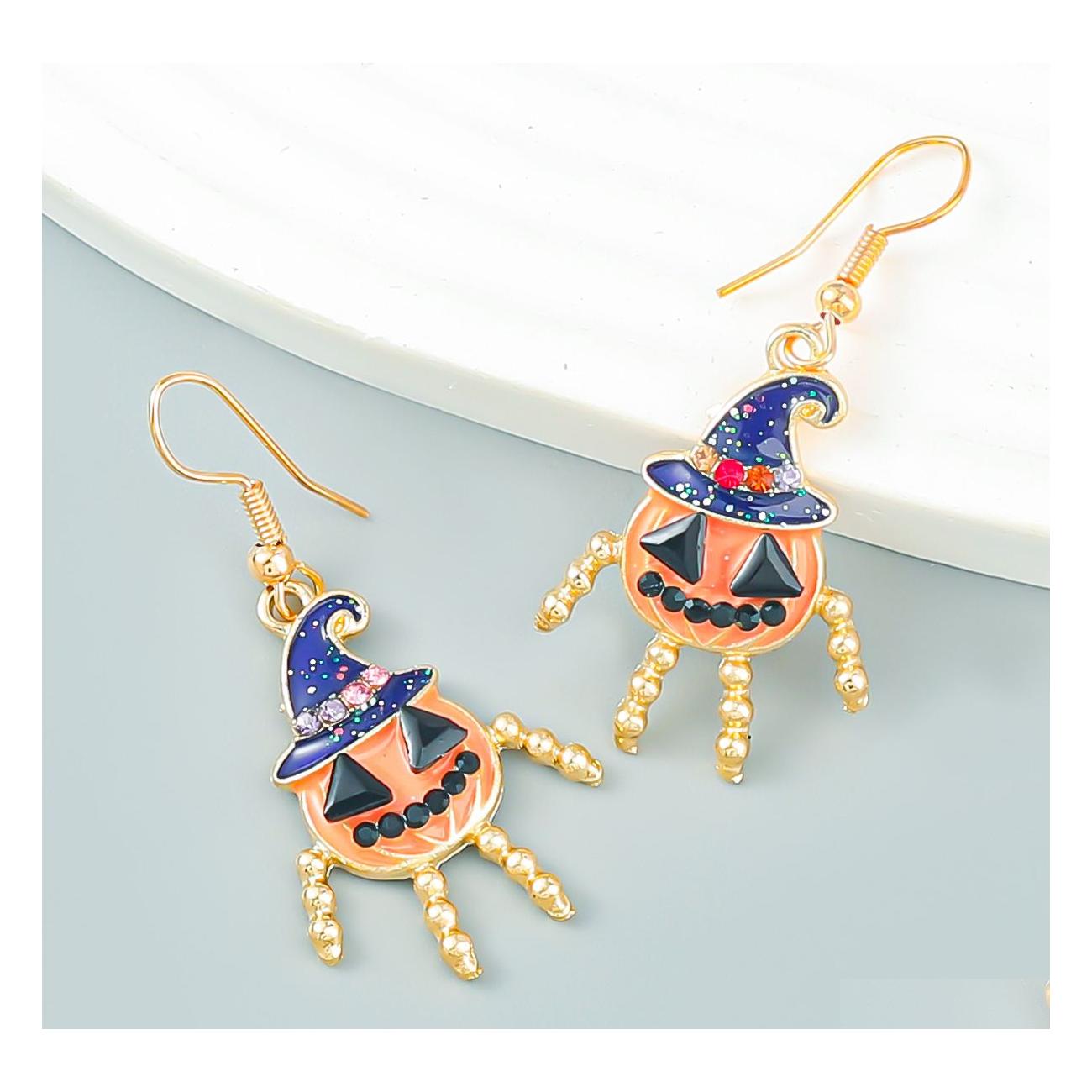 Dangle Chandelier Halloween Enamel Pumpkin Human Earrings For Women Colorf Rhinestone Pumpkins Drop Delivery Jewelry Dhmre
Dangle Chandelier Halloween Enamel Pumpkin Human Earrings For Women Colorf Rhinestone Pumpkins Drop Delivery Jewelry Dhmre