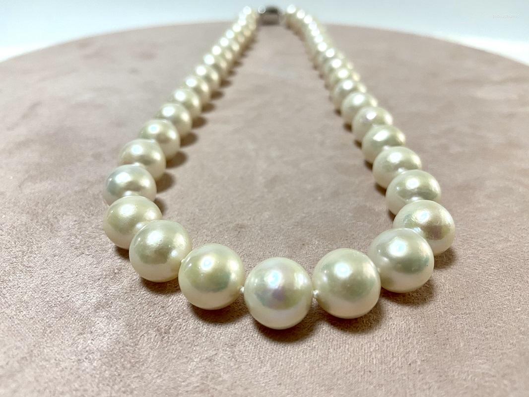 Chains Natural Pearl Fashion Jewelry Necklace For Women 11-12mm Near Round Real With Clasp
Chains Natural Pearl Fashion Jewelry Necklace For Women 11-12mm Near Round Real With Clasp