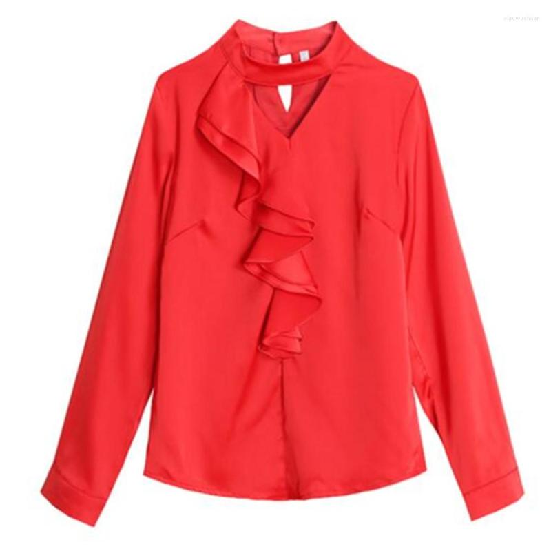 Women' Blouses Vintage Sweet White Shirt Women Korean Fashion Front Ruffled Spring Autumn Elegant Office Work Long Sleeve Ladies Top, Ruffle shirt
Women' Blouses Vintage Sweet White Shirt Women Korean Fashion Front Ruffled Spring Autumn Elegant Office Work Long Sleeve Ladies Top, Ruffle shirt