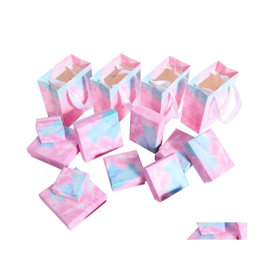 Jewelry Boxes Fashion Marble Print Diy Handmade Box Gradient Cloud Gift Packaging Paper Case Small Fresh Necklace Earrings Set Packa Ot3Kt
Jewelry Boxes Fashion Marble Print Diy Handmade Box Gradient Cloud Gift Packaging Paper Case Small Fresh Necklace Earrings Set Packa Ot3Kt