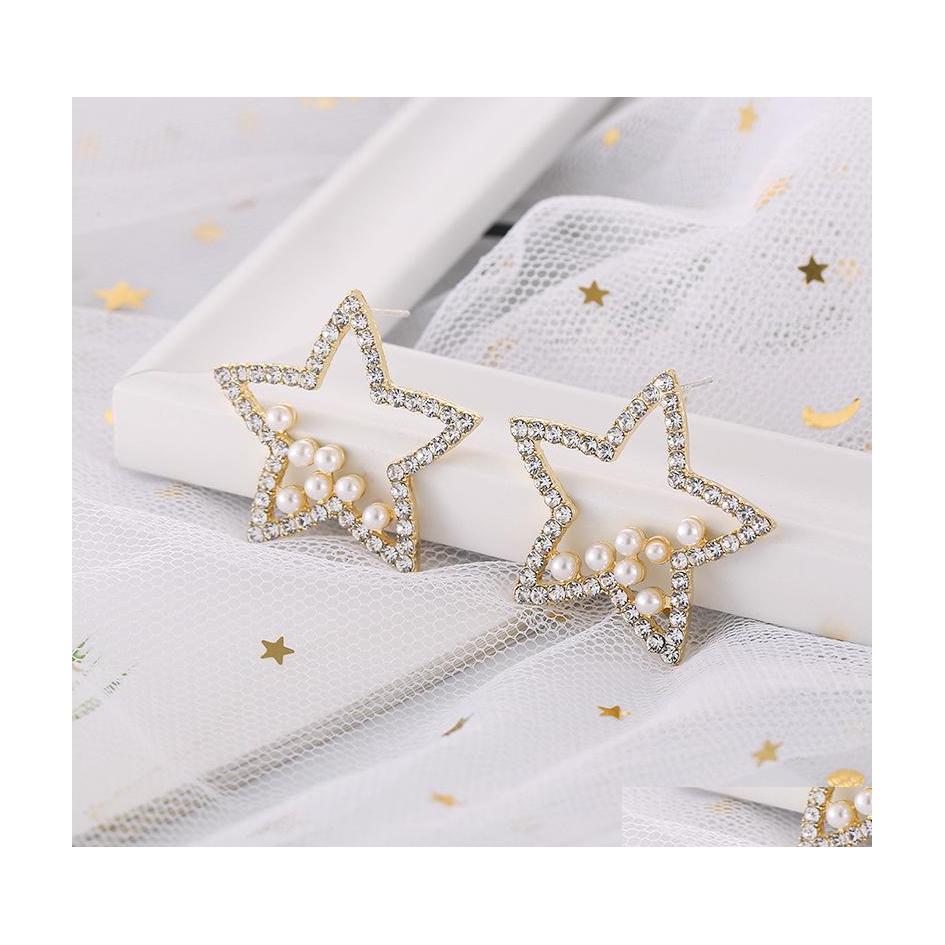 Stud Fashion Jewelry S925 Sier Post Earrings Rhinstone Beads Star Drop Delivery Dhppm
Stud Fashion Jewelry S925 Sier Post Earrings Rhinstone Beads Star Drop Delivery Dhppm