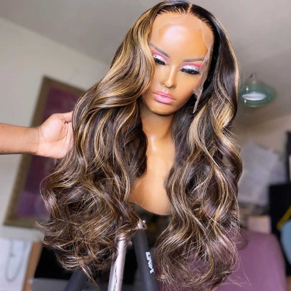 Nxy Lace Wigs Highlight Human Hair Ombre Front Brazilian for Black Women 30 Inch Honey Blonde Body Wave 230106, Ombre color
Nxy Lace Wigs Highlight Human Hair Ombre Front Brazilian for Black Women 30 Inch Honey Blonde Body Wave 230106, Ombre color