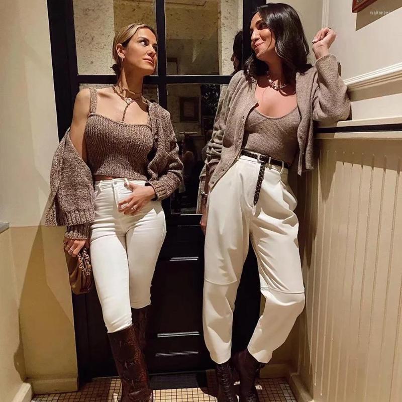 Women' Knits XIKOM 2023 Autumn Women Solid V Neck Streetwear Knitted Sweater Cardigan Female Vintage Oversized Casual Ladies Top, Brown
Women' Knits XIKOM 2023 Autumn Women Solid V Neck Streetwear Knitted Sweater Cardigan Female Vintage Oversized Casual Ladies Top, Brown