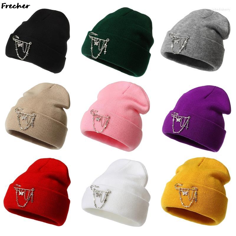 Berets Women Slouchy Beanies Hats With Butterfly Chain Decor Winter Warm Hip-Hop Headwear Streetwear Caps Girls Fashion Party Hat, Kk
Berets Women Slouchy Beanies Hats With Butterfly Chain Decor Winter Warm Hip-Hop Headwear Streetwear Caps Girls Fashion Party Hat, Kk