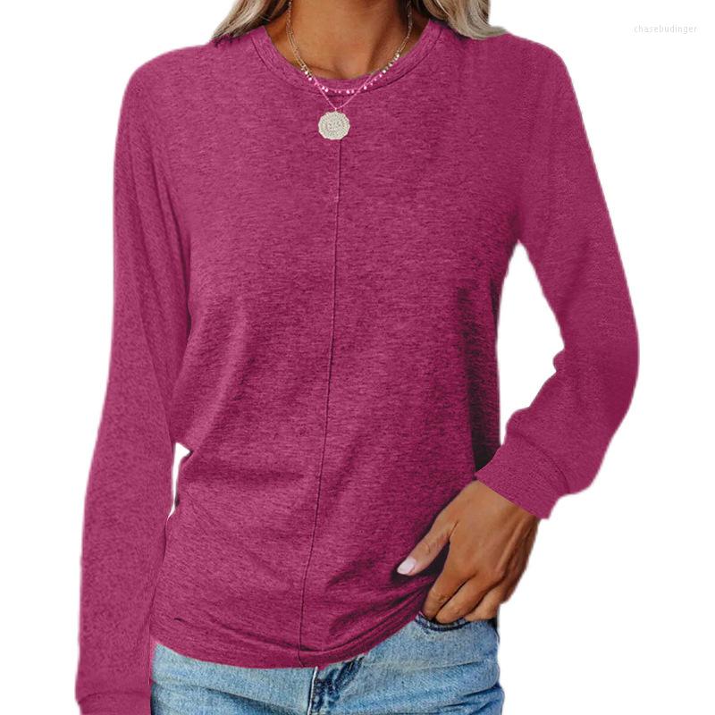Women' T Shirts Women Solid Color Vintage Autumn Long Sleeve O Neck Pullover Casual Loose Basic Top Tees Female Streetwear Clothing, Black
Women' T Shirts Women Solid Color Vintage Autumn Long Sleeve O Neck Pullover Casual Loose Basic Top Tees Female Streetwear Clothing, Black