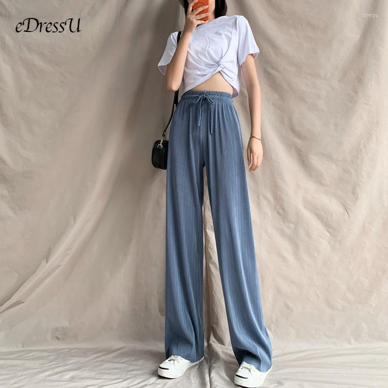 Women's Sleepwear Long Pants Women Casual Wide Leg Pleated Trousers Loose Leisure Wear HQ-W72, Black
Women's Sleepwear Long Pants Women Casual Wide Leg Pleated Trousers Loose Leisure Wear HQ-W72, Black