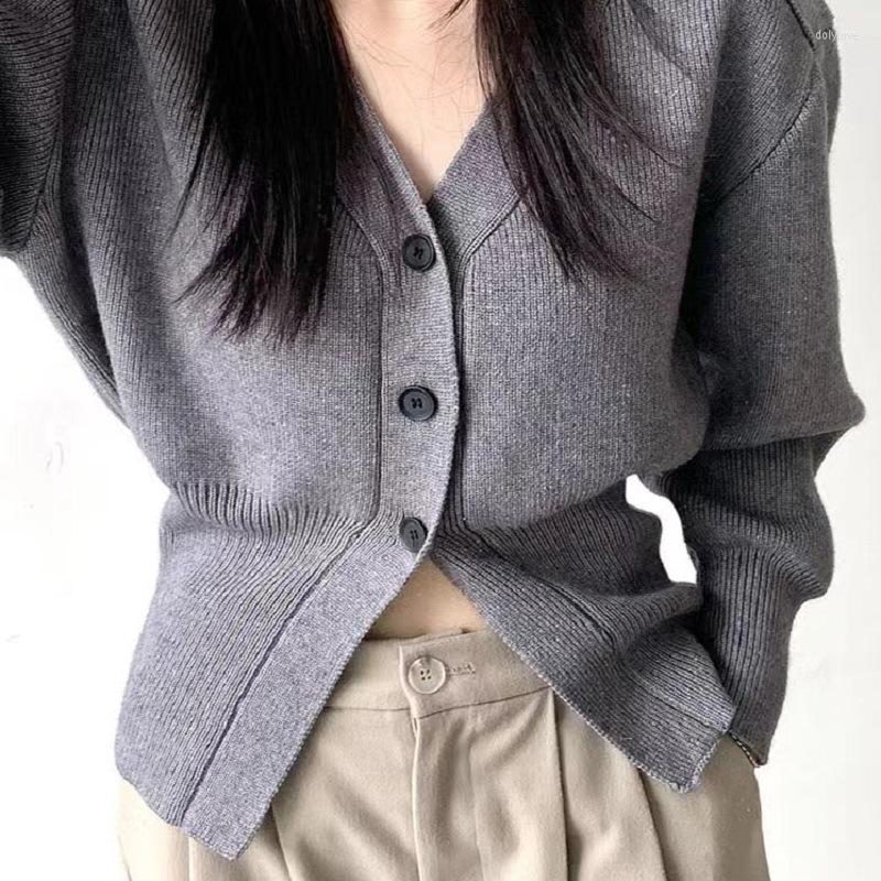 Women's Jackets 2023 Autumn Solid Color Short V-neck Knitted Cardigan Women Sweater Coat Top, Beige
Women's Jackets 2023 Autumn Solid Color Short V-neck Knitted Cardigan Women Sweater Coat Top, Beige