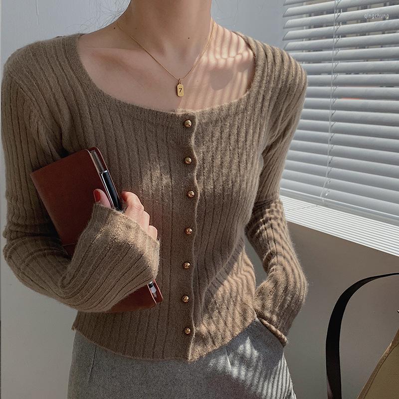 Women's Knits 2023 Women Elegant Knit Sweaters For Fashion Slim Square Collar Short Female Cardigan Women's Clothing, Green
Women's Knits 2023 Women Elegant Knit Sweaters For Fashion Slim Square Collar Short Female Cardigan Women's Clothing, Green