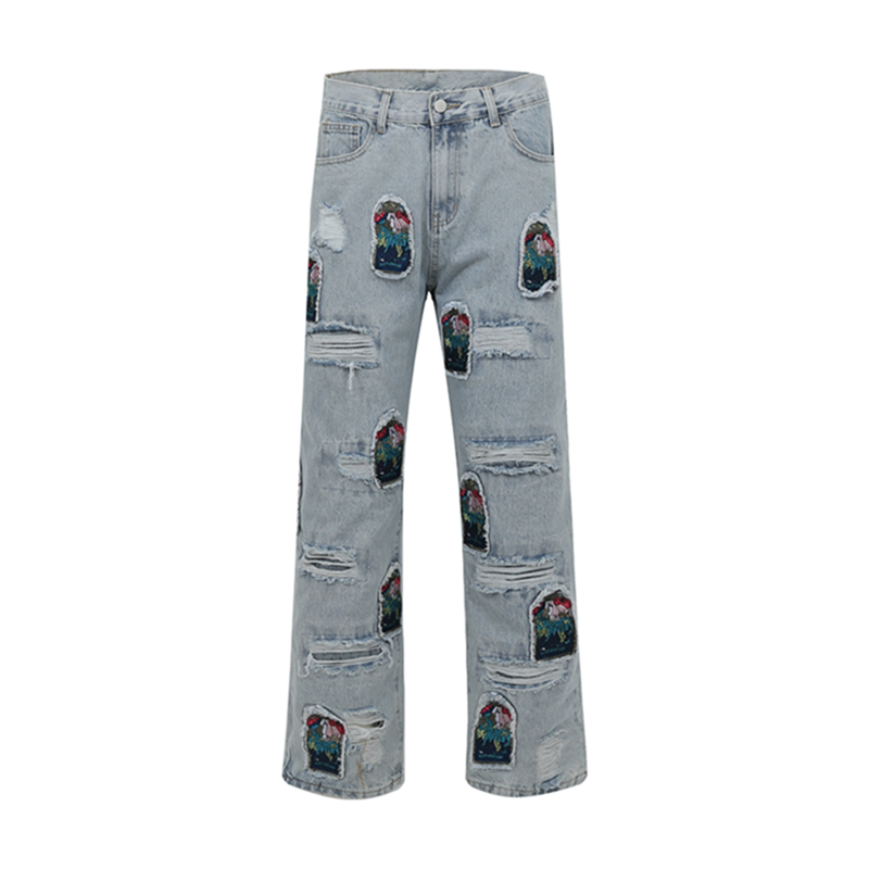 Streetwear Embroidery Blue Men's Plus Size Pants Jeans Straight Casual Baggy Denim Trousers Unisex Oversize Cargo
Streetwear Embroidery Blue Men's Plus Size Pants Jeans Straight Casual Baggy Denim Trousers Unisex Oversize Cargo