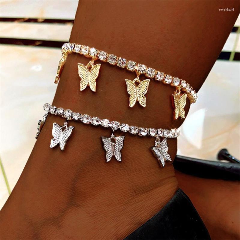 Anklets European And American Creative Rhinestone Butterfly Pendant Anklet Women Fashionable Jewelry Accessories Shiny Foot Ornament
Anklets European And American Creative Rhinestone Butterfly Pendant Anklet Women Fashionable Jewelry Accessories Shiny Foot Ornament