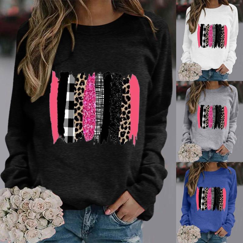 Women's Hoodies Womens Cute Print Pattern Casual Loose Round Neck Top With Solid Color Long Sleeve Leopard Sweatershirt, White
Women's Hoodies Womens Cute Print Pattern Casual Loose Round Neck Top With Solid Color Long Sleeve Leopard Sweatershirt, White