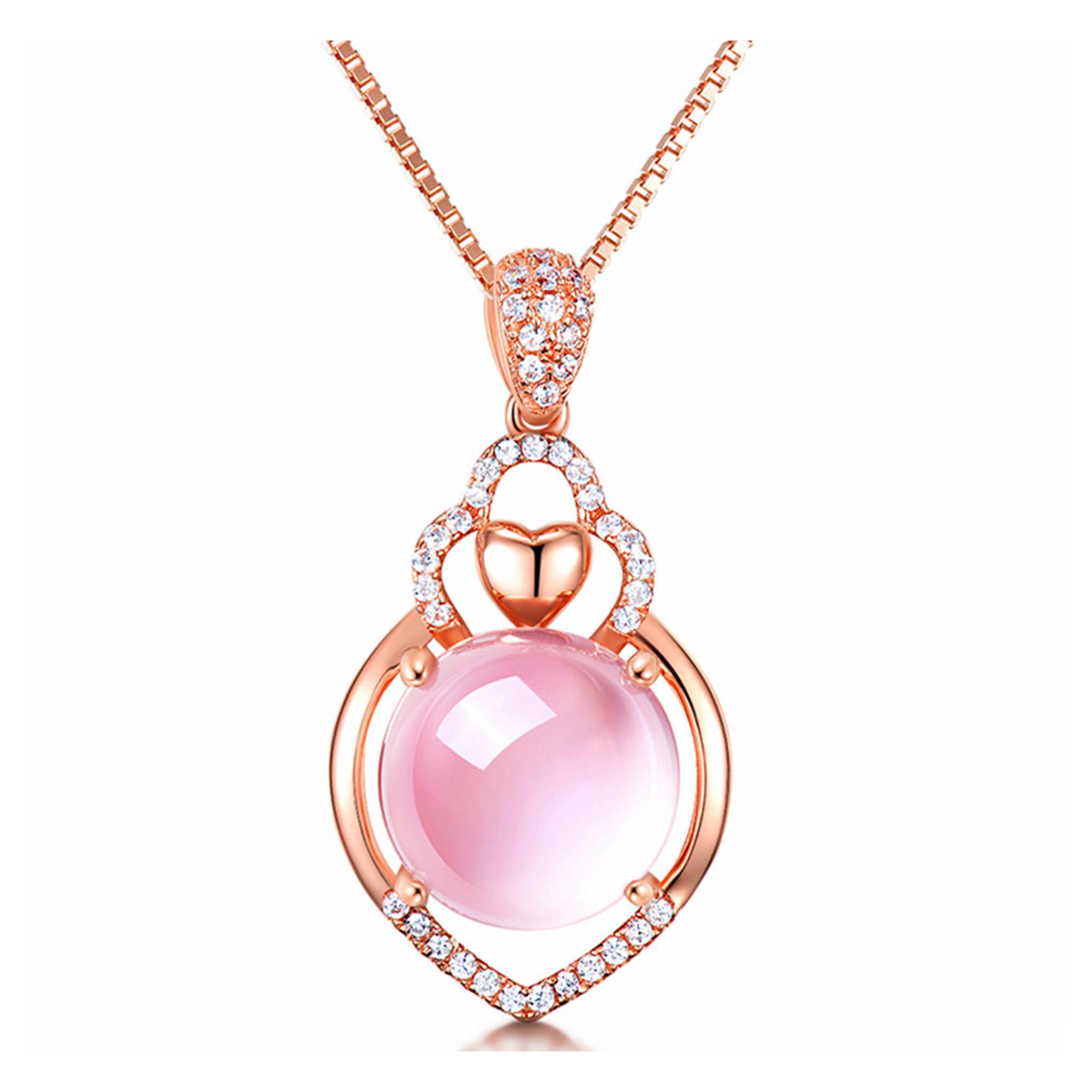 Pendant Necklaces Pink Opal Chokers Ross Quartz Necklace For Wedding Women Sweet Jewelry Girls Gift Rose Gold Luckyhat Drop Delivery Dhxcl
Pendant Necklaces Pink Opal Chokers Ross Quartz Necklace For Wedding Women Sweet Jewelry Girls Gift Rose Gold Luckyhat Drop Delivery Dhxcl