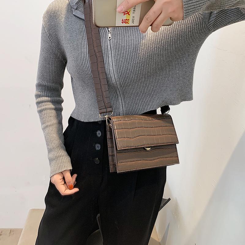 Evening Bags High Quality PU Leather Crocodile Pattern Crossbody For Women Luxury Handbags Lady Shoulder Bag Small Messenger, Black
Evening Bags High Quality PU Leather Crocodile Pattern Crossbody For Women Luxury Handbags Lady Shoulder Bag Small Messenger, Black