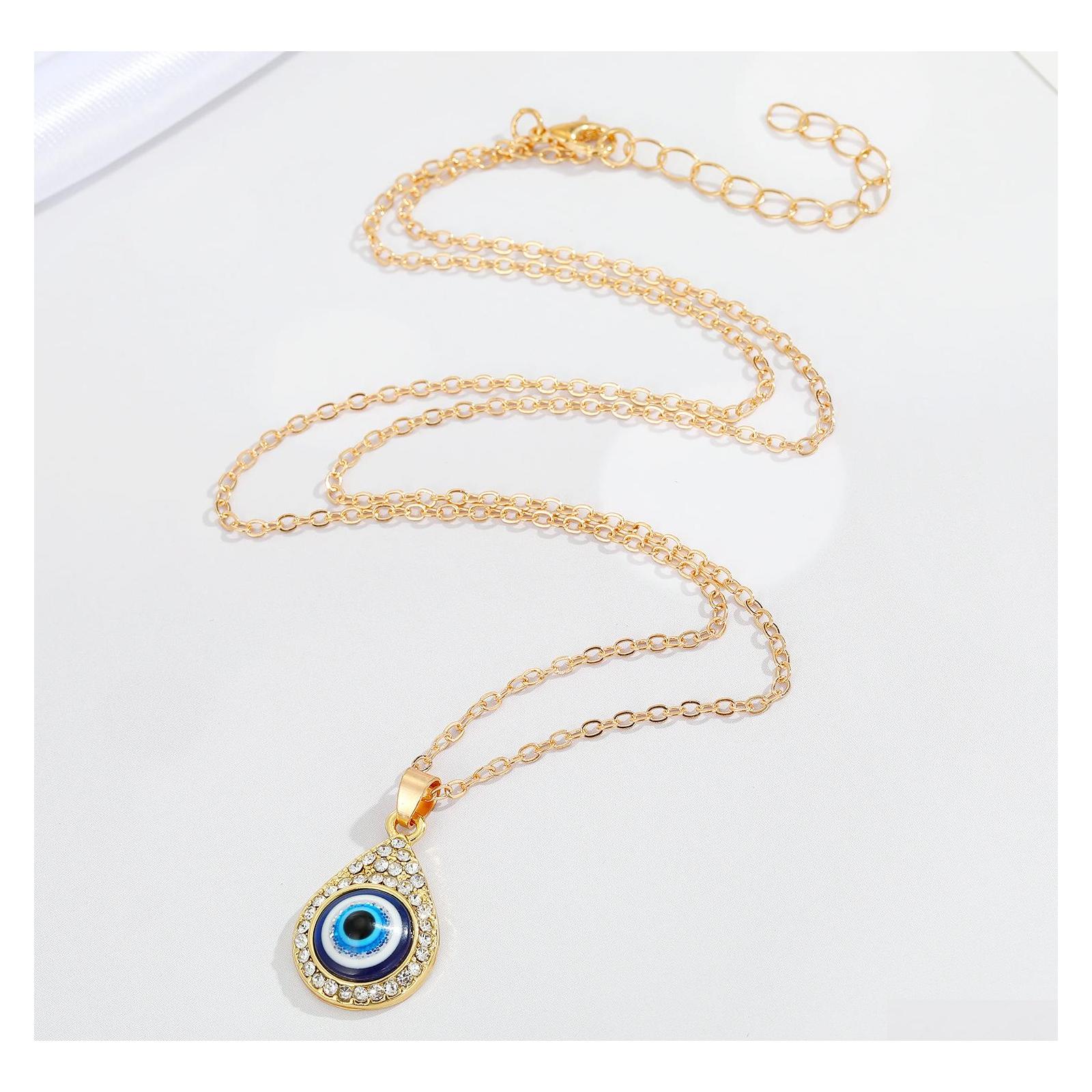 Pendant Necklaces Fashion Jewelry Water Drop Evil Eye Necklace Resin Blue Eyes Delivery Pendants Dh3Qh
Pendant Necklaces Fashion Jewelry Water Drop Evil Eye Necklace Resin Blue Eyes Delivery Pendants Dh3Qh