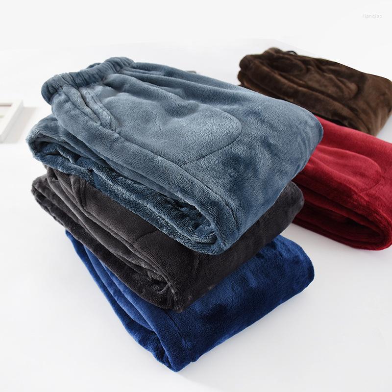 Men's Sleepwear Autumn And Winter Thickened Flannel Pajama Bottoms Pants Men's Coral Fleece Loose Large Size Warm Homewear
Men's Sleepwear Autumn And Winter Thickened Flannel Pajama Bottoms Pants Men's Coral Fleece Loose Large Size Warm Homewear