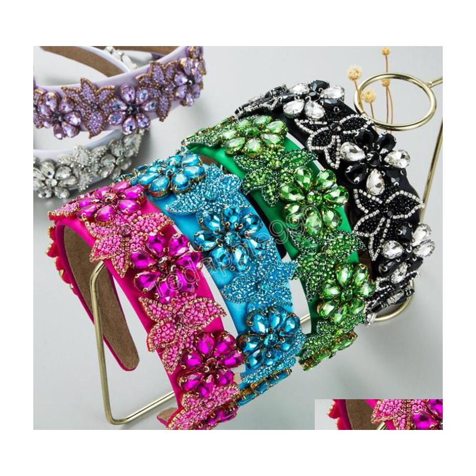 Headbands Fashion Women Headband Shining Flower Rhinestone Hairband Wide Side Headwear Adt Hair Accessories Drop Delivery Jewelry Ha Dhmjl
Headbands Fashion Women Headband Shining Flower Rhinestone Hairband Wide Side Headwear Adt Hair Accessories Drop Delivery Jewelry Ha Dhmjl