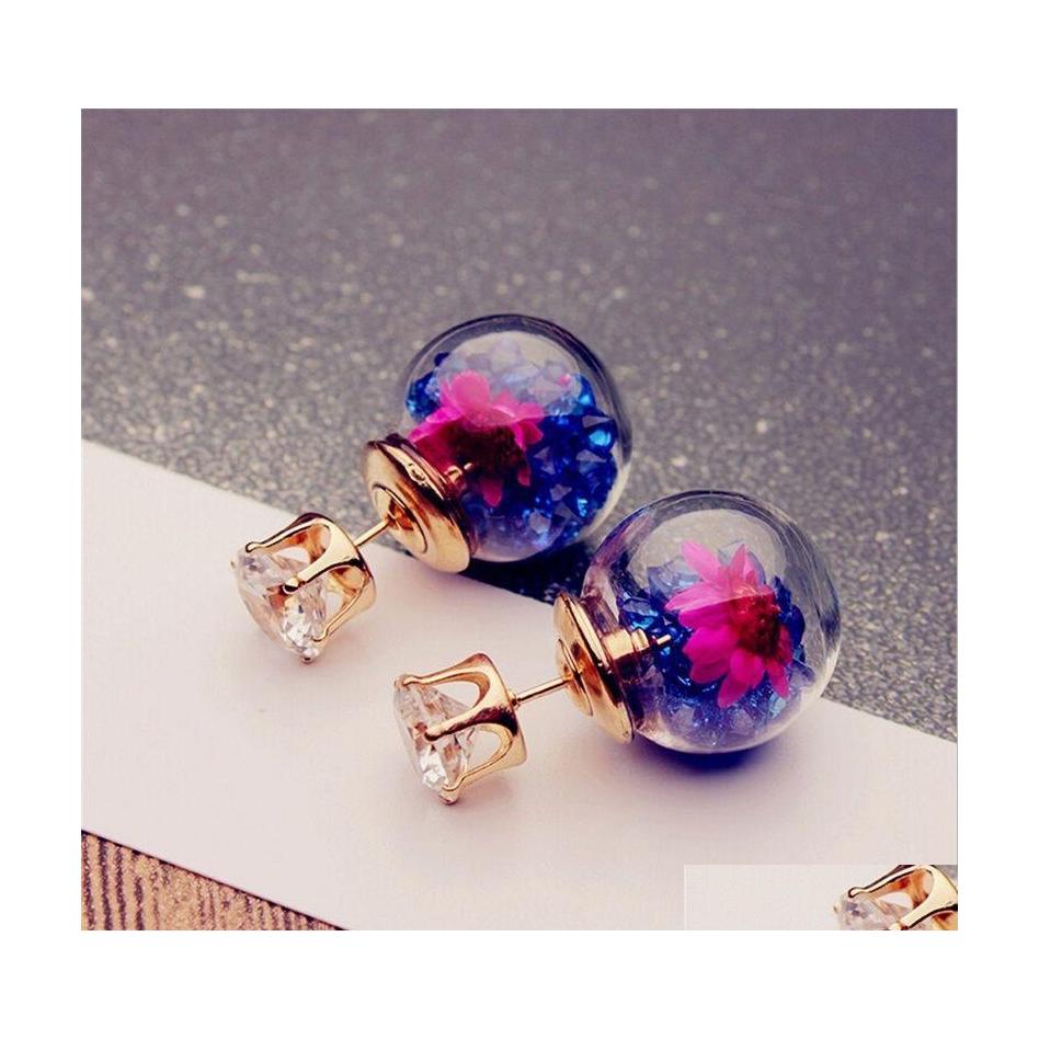 Stud Europe Fashion Jewelry Cute Glass Ball Rhinestone Flower Earrings Womens Elegant Drop Delivery Dhlup
Stud Europe Fashion Jewelry Cute Glass Ball Rhinestone Flower Earrings Womens Elegant Drop Delivery Dhlup