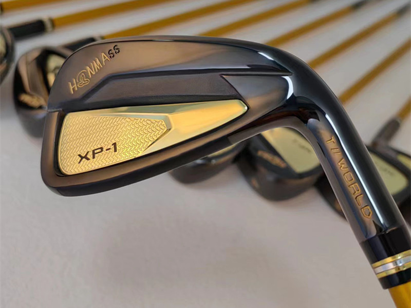 Honma T // WORLD XP-1 Iron Set Honma Tour World Golf Clubs 4-10AwSw R/S/SR Flex Graphite Shaft With Head Cover