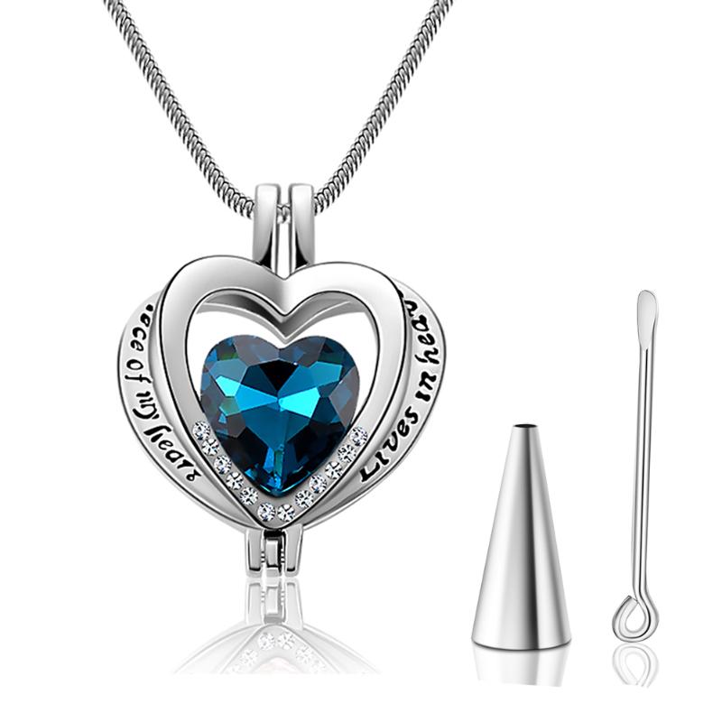 Pendant Necklaces A Piece Of My Heart Lives In Heaven Memorial Keepsake Cremation Jewelry Urn Necklace For Ashes Drop
Pendant Necklaces A Piece Of My Heart Lives In Heaven Memorial Keepsake Cremation Jewelry Urn Necklace For Ashes Drop