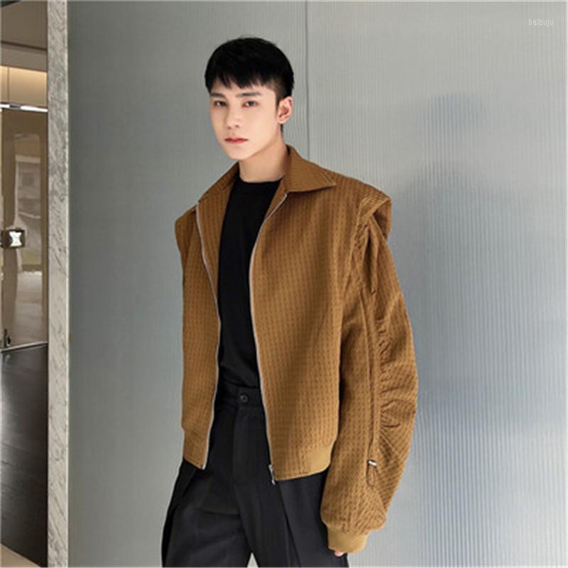 Men's Jackets Luxury Men Coat Turn-Down Collar Long Sleeve Jacket Chic Drawstring Designer Casual Outwear Korean Style Hipiee Man Clohing, Picture shown
Men's Jackets Luxury Men Coat Turn-Down Collar Long Sleeve Jacket Chic Drawstring Designer Casual Outwear Korean Style Hipiee Man Clohing, Picture shown