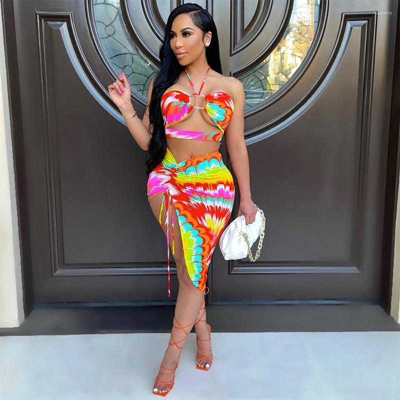 Work Dresses 2023 The Summer Fashion Dress Sexy Print Top Wrap Chest Hanging Neck Irregular Design Skirt Two Sets, Blue
Work Dresses 2023 The Summer Fashion Dress Sexy Print Top Wrap Chest Hanging Neck Irregular Design Skirt Two Sets, Blue
