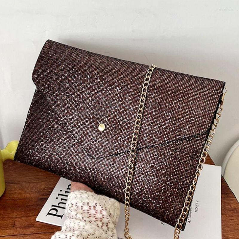 Evening Bags Women's Large Envelope Leather Bag Fashion Designer Chain Shoulder Special Fabric Totes Trendy Ladies Crossbody, Silver
Evening Bags Women's Large Envelope Leather Bag Fashion Designer Chain Shoulder Special Fabric Totes Trendy Ladies Crossbody, Silver