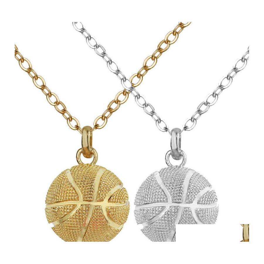 Pendant Necklaces Basketball Sports Gold Sier Plated Stainless Steel Chains For Women Men Fashion Jewelry Accessories Drop Delivery P Otfnv
Pendant Necklaces Basketball Sports Gold Sier Plated Stainless Steel Chains For Women Men Fashion Jewelry Accessories Drop Delivery P Otfnv