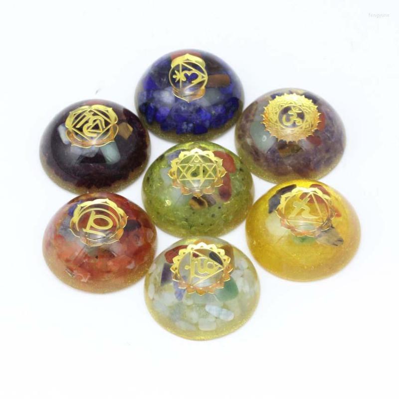 Pendant Necklaces KFT Natural Healing Crystal REIKI Orgonite Energy Chakra Seven Half Ball Orgone Stone Jewelry DIY No Hole
Pendant Necklaces KFT Natural Healing Crystal REIKI Orgonite Energy Chakra Seven Half Ball Orgone Stone Jewelry DIY No Hole