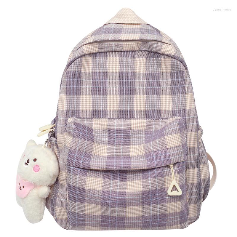 School Bags Small Backpacks England Style Plaid For Teenage Girls Japan Fresh Book Cute Strips Satchels Women Shoulder, Blue
School Bags Small Backpacks England Style Plaid For Teenage Girls Japan Fresh Book Cute Strips Satchels Women Shoulder, Blue