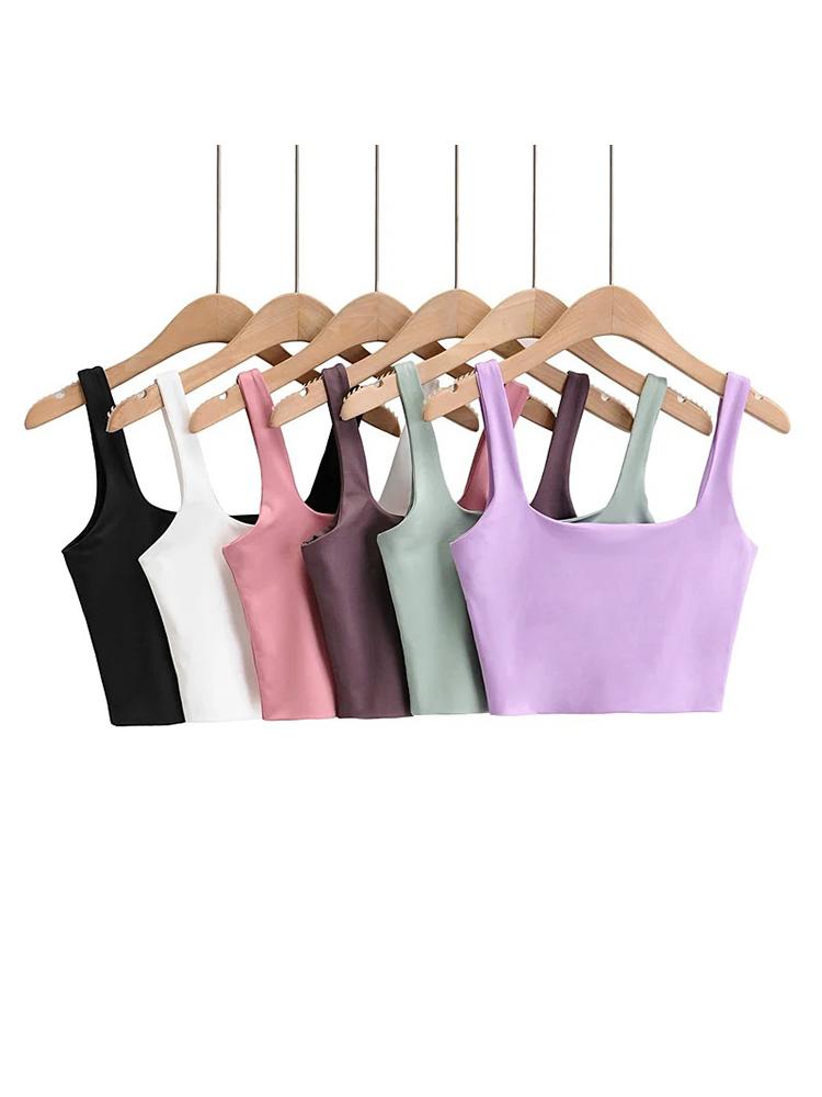 Women' Tanks & Camis Summer Women Sexy Sleeveless Tops Fashion Short Square Collar Tank 6 ColorsWomen, Black
Women' Tanks & Camis Summer Women Sexy Sleeveless Tops Fashion Short Square Collar Tank 6 ColorsWomen, Black