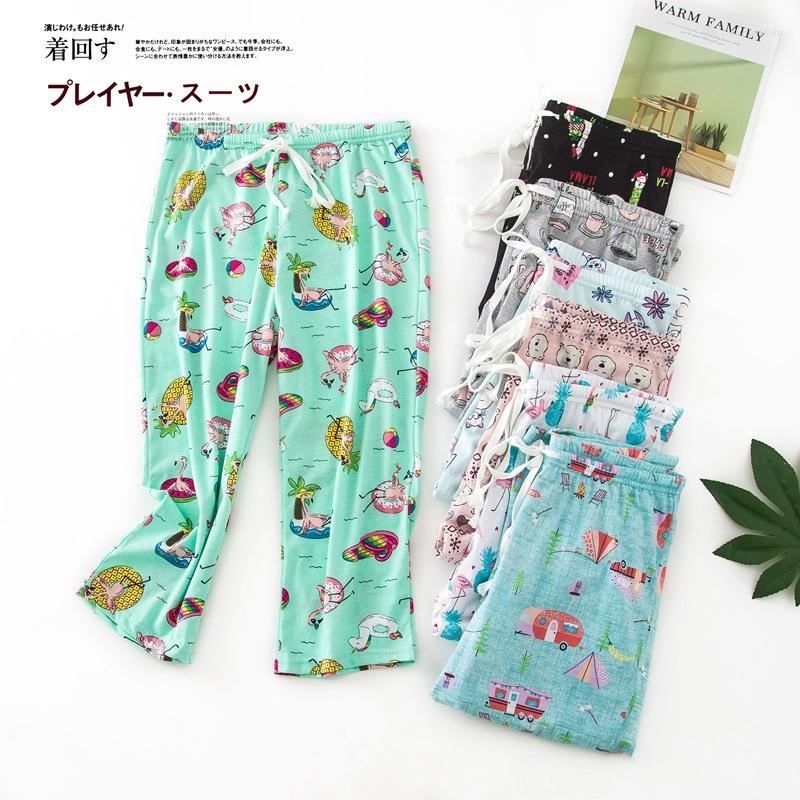 Women' Sleepwear 2023 Summer Women Cotton Sleep Bottoms Female Casual Loose Home Pants Ladies Cute Cartoon Calf-length Plus Size Night
Women' Sleepwear 2023 Summer Women Cotton Sleep Bottoms Female Casual Loose Home Pants Ladies Cute Cartoon Calf-length Plus Size Night