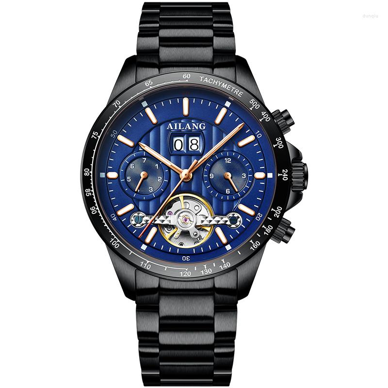 Wristwatches AILANG Men Automatic Watch Sapphire Luxury Mechanical Wristwatch Stainless Steel Waterproof Relogio Masculino, 8-sliver-sliver
Wristwatches AILANG Men Automatic Watch Sapphire Luxury Mechanical Wristwatch Stainless Steel Waterproof Relogio Masculino, 8-sliver-sliver