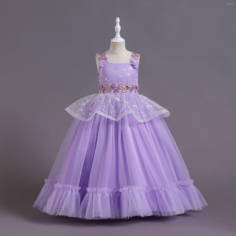 Girl Dresses Arrival Lace Flower Off Shoulder Children's Stitching Princess Skirt High-end Western-style Evening Gown, Pink
Girl Dresses Arrival Lace Flower Off Shoulder Children's Stitching Princess Skirt High-end Western-style Evening Gown, Pink