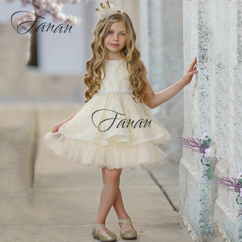 Girl Dresses Simple Scoop Neck Mini Flower Ivory White Tulle A-Line Birthday Party With Pearsl Belt For Kid Robe Mariage Bleu, Red
Girl Dresses Simple Scoop Neck Mini Flower Ivory White Tulle A-Line Birthday Party With Pearsl Belt For Kid Robe Mariage Bleu, Red