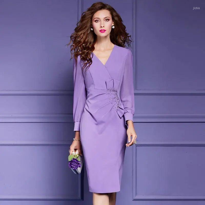 Casual Dresses Formal Dress Women's Beaded High Quality Slim Fit Designer Office Clothing Business Attire Long Sleeves Midi Skirt, Black
Casual Dresses Formal Dress Women's Beaded High Quality Slim Fit Designer Office Clothing Business Attire Long Sleeves Midi Skirt, Black