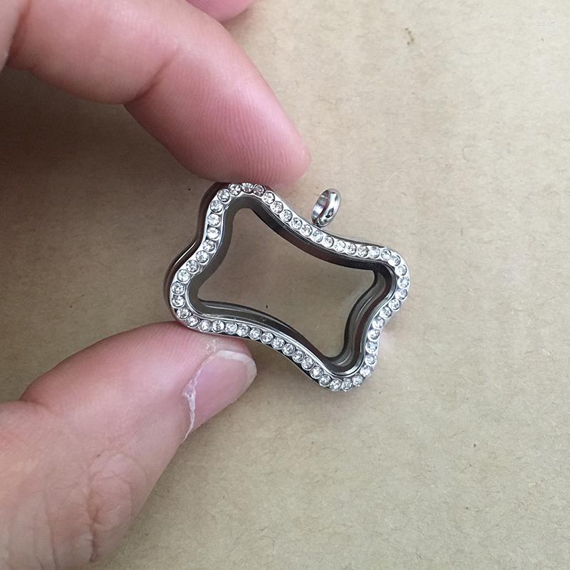 Pendant Necklaces Est Design Stainless Steel Crystal Dog Bone Shape Magnetic Plain Glass Floating Lockets Living Locket
Pendant Necklaces Est Design Stainless Steel Crystal Dog Bone Shape Magnetic Plain Glass Floating Lockets Living Locket