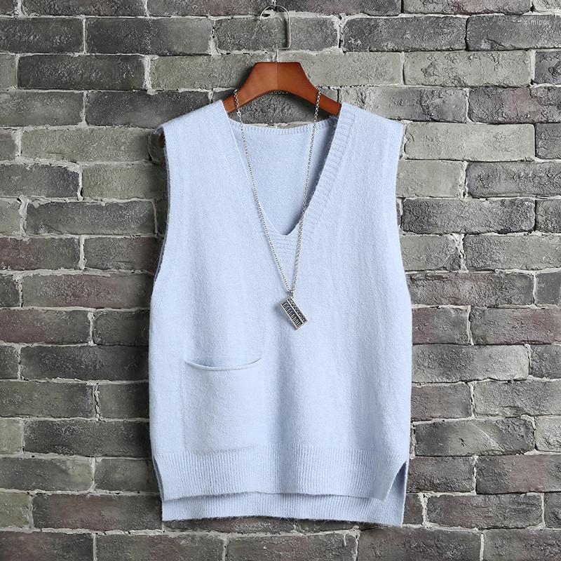 Women's Vests 2023 Spring Women Pullover Knitted Vest Fashion V-Neck Sweater Sleeveless Jacket Female Short Loose Waistcoat H2064, Beige
Women's Vests 2023 Spring Women Pullover Knitted Vest Fashion V-Neck Sweater Sleeveless Jacket Female Short Loose Waistcoat H2064, Beige