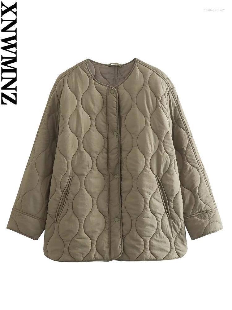 Women' Trench Coats XNWMNZ Women Fashion Quilted O Neck Single Breasted Oversized Parkas Streetwear Famale Padded Jackets Outerwear, Beige
Women' Trench Coats XNWMNZ Women Fashion Quilted O Neck Single Breasted Oversized Parkas Streetwear Famale Padded Jackets Outerwear, Beige