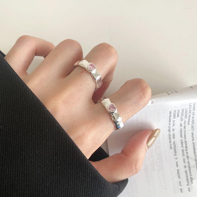 Cluster Rings Real S925 Sterling Silver Pink Zircon Heart Ring For Women Minimalist Polygon Geometry Closed Fashionable Jewelry Gift
Cluster Rings Real S925 Sterling Silver Pink Zircon Heart Ring For Women Minimalist Polygon Geometry Closed Fashionable Jewelry Gift