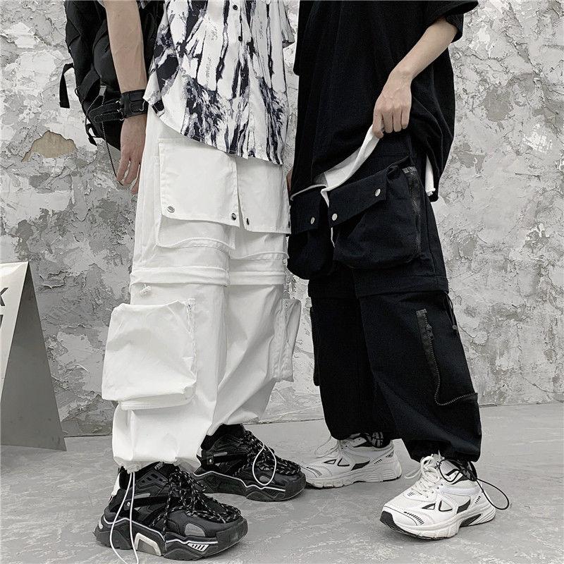 Men' Pants Summer Streetwear Joggers Clothing Hip Hop Korea Sweatpants Sportswear Straight Wide Cargo Casual For MenMen, Black
Men' Pants Summer Streetwear Joggers Clothing Hip Hop Korea Sweatpants Sportswear Straight Wide Cargo Casual For MenMen, Black
