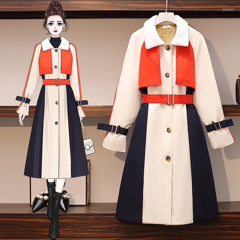 Women's Trench Coats Oversized Women's Loose Parka Cotton Padded Cothes 2023 Winter Tredny Mid Length Plush Jacket Coat Hit Color, Khaki spliced
Women's Trench Coats Oversized Women's Loose Parka Cotton Padded Cothes 2023 Winter Tredny Mid Length Plush Jacket Coat Hit Color, Khaki spliced