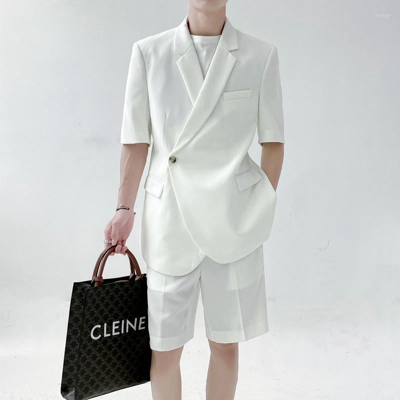 Men's Suits Complete Elegant Man Unusual Clothes Products Stylish Mens Clothing Korea Fashion Bags To Dress White Blazer Short Summer, Black
Men's Suits Complete Elegant Man Unusual Clothes Products Stylish Mens Clothing Korea Fashion Bags To Dress White Blazer Short Summer, Black