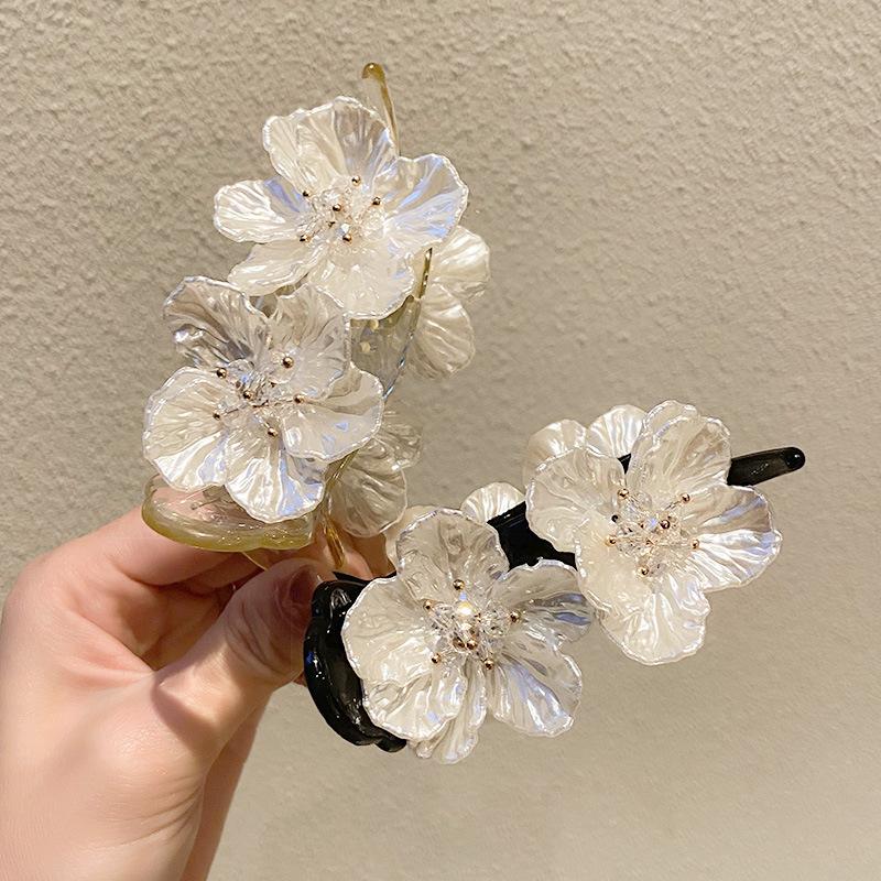 Hair Accessories Oaoleer 2023 Women Elegant Shell Flower Plastic Simple Temperament Clips For Girl Fashion Headwear
Hair Accessories Oaoleer 2023 Women Elegant Shell Flower Plastic Simple Temperament Clips For Girl Fashion Headwear