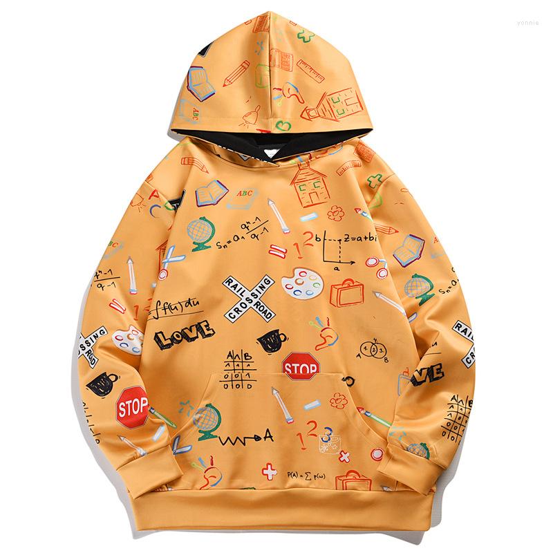 Men's Hoodies Yellow Korean Style Casual Sweatshirts Loose Fashion Tops Pullover Print Graffiti Oversized Hooded Autumn For Men Couple, Yellow hoodies
Men's Hoodies Yellow Korean Style Casual Sweatshirts Loose Fashion Tops Pullover Print Graffiti Oversized Hooded Autumn For Men Couple, Yellow hoodies